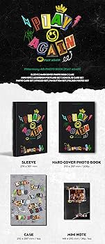Amazon.com: P1Harmony 4th PHOTO BOOK P1AY AGAIN : Office